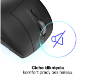 SILVER MONKEY Bezprzewodowa mysz optyczna Ergonomic Plus SMA308 - 1361010 - zdjęcie 4